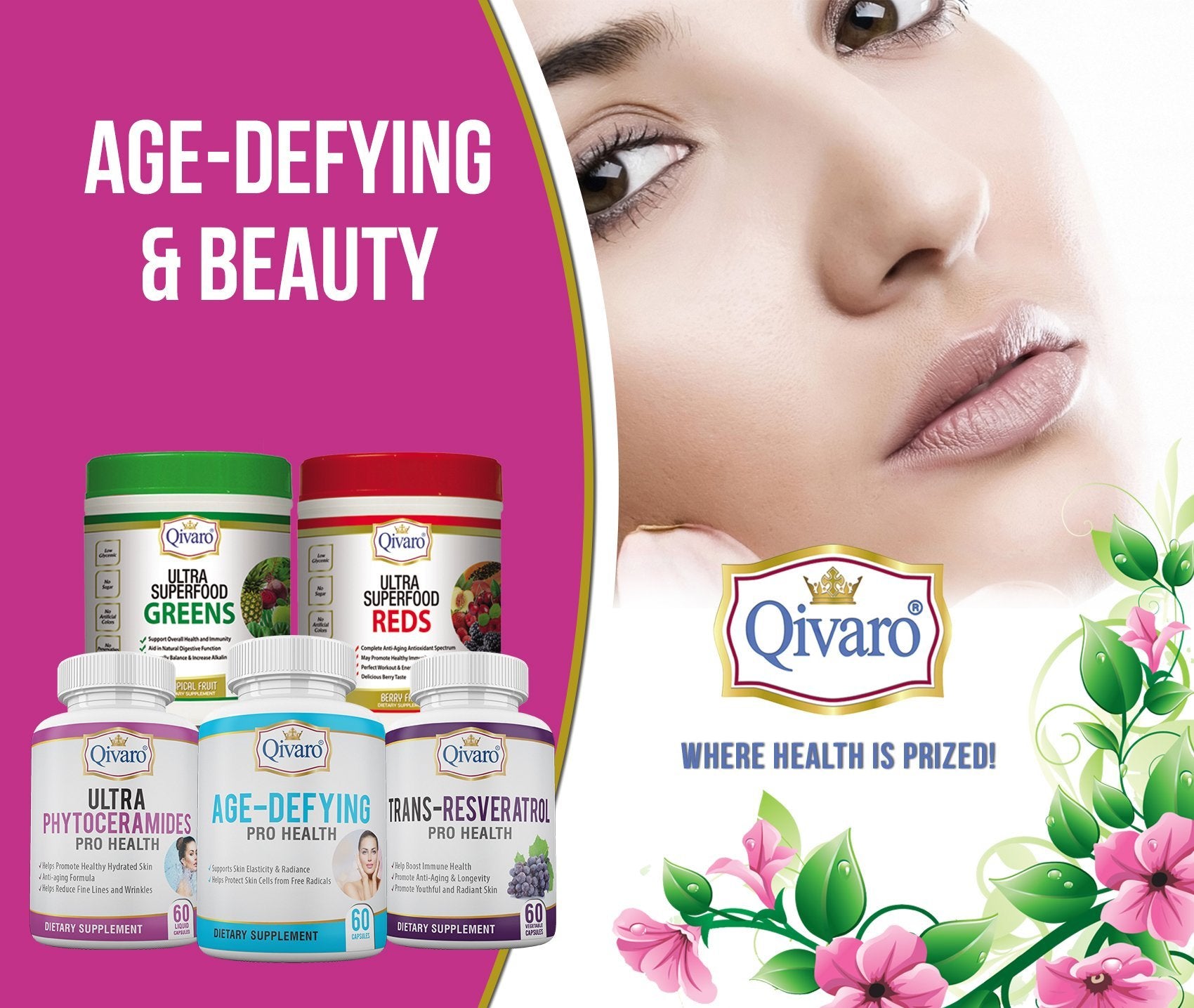 Age Defying & Beauty | Qivaro USA