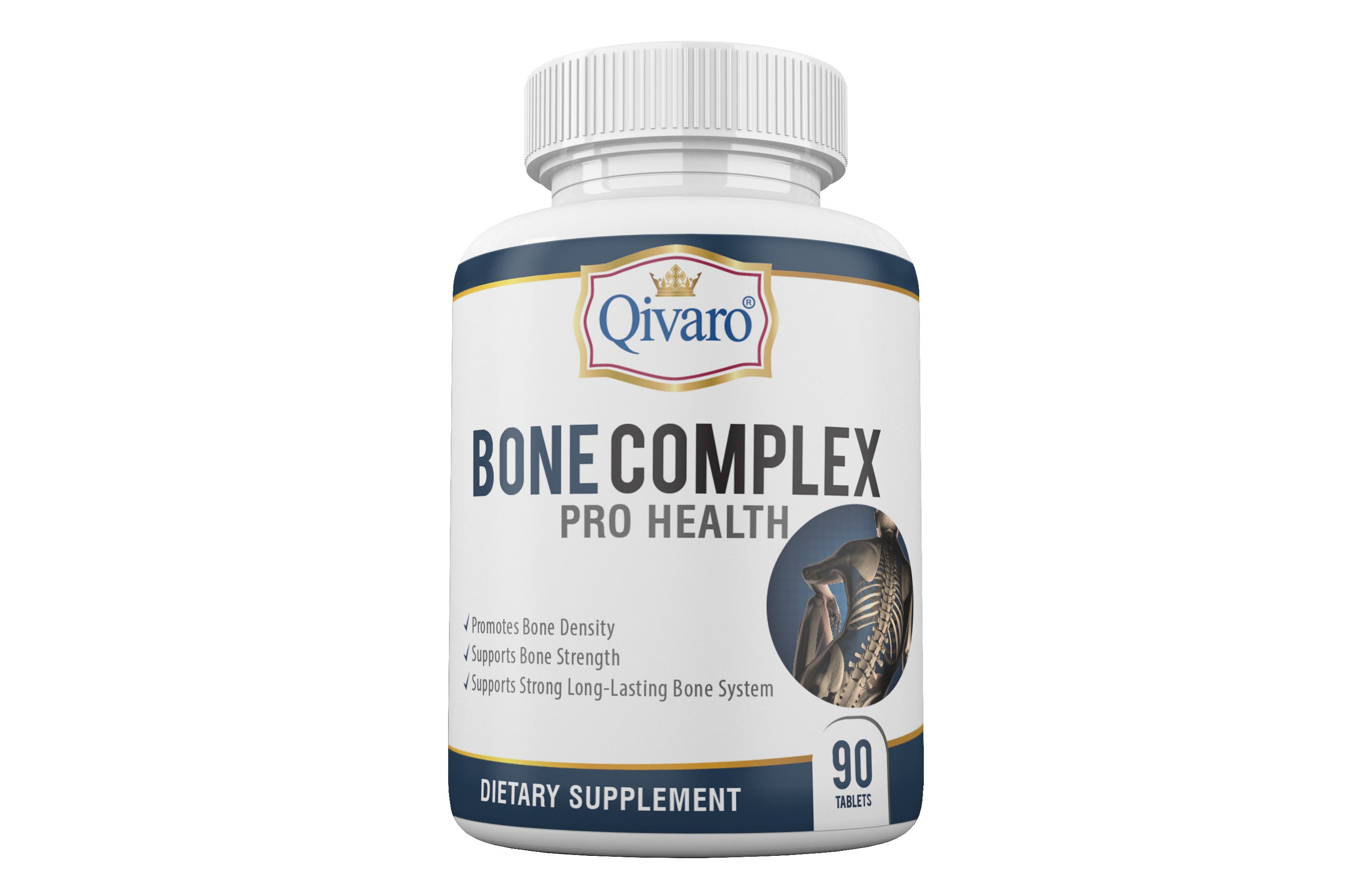 QIH36:  Bone Complex Pro Health by Qivaro (90 tablets)