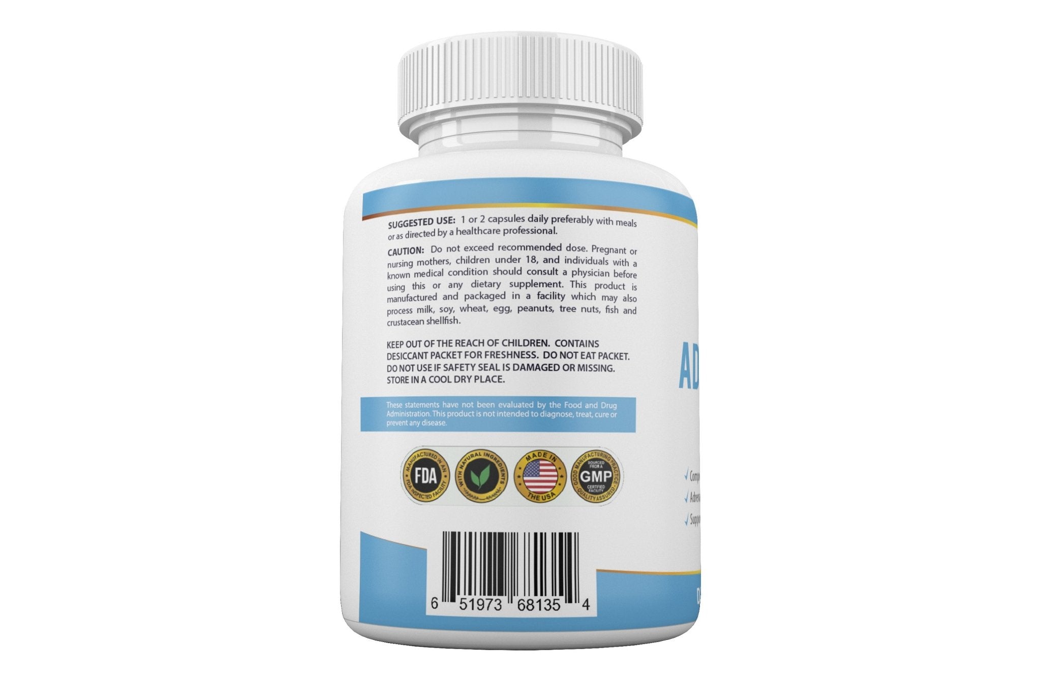 Adrenal Complex Pro Health by Qivaro - 60 capsules - Qivaro USA