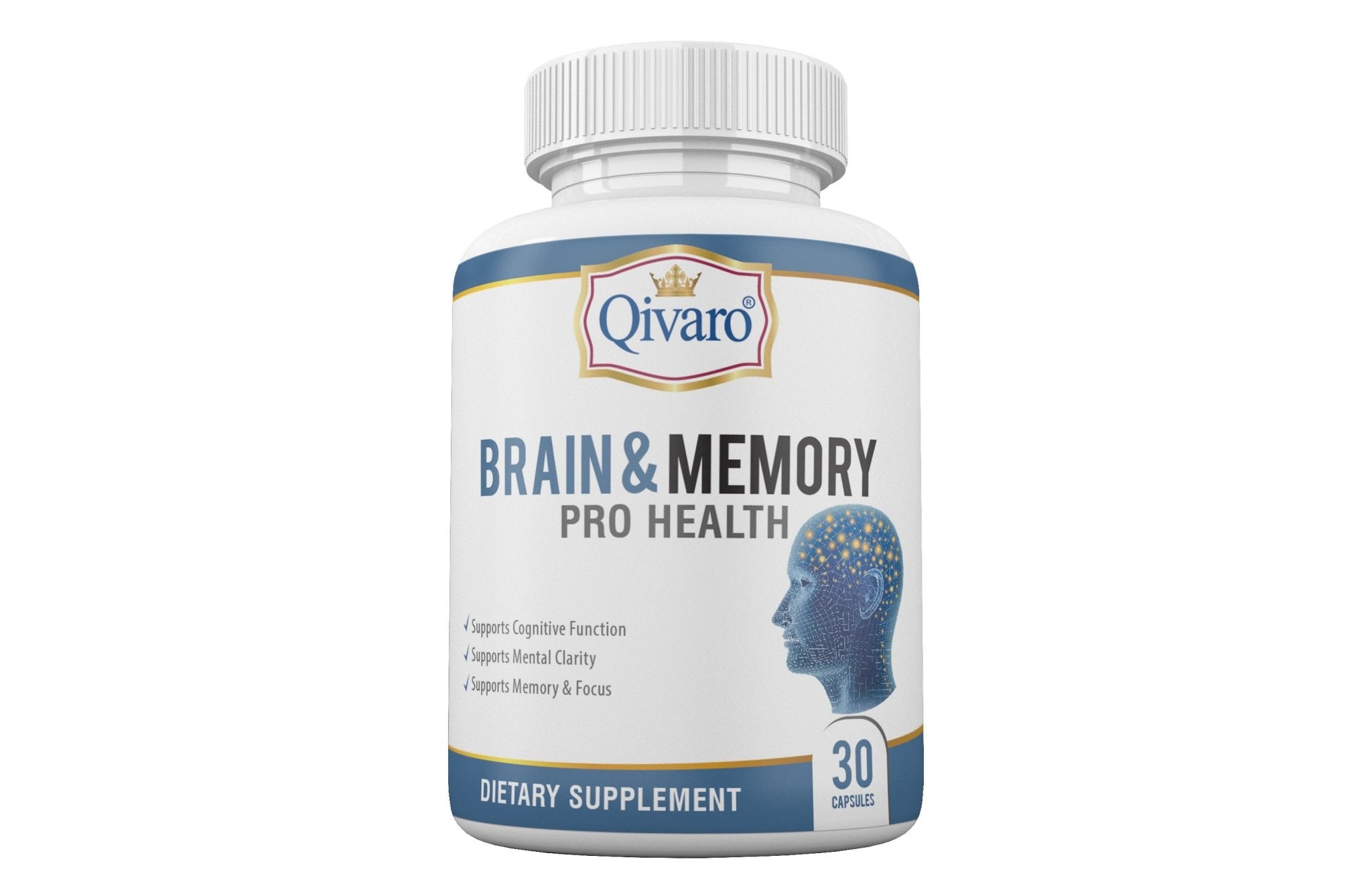 Brain & Memory Pro Health by Qivaro (30 capsules) - Qivaro USA