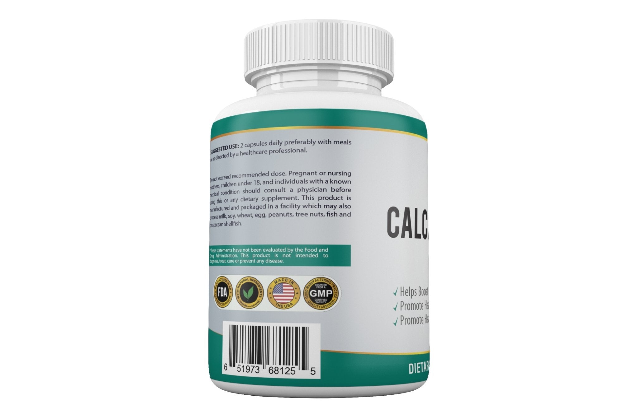 Calcium Pyruvate Pro Health (120 capsules) - Qivaro USA