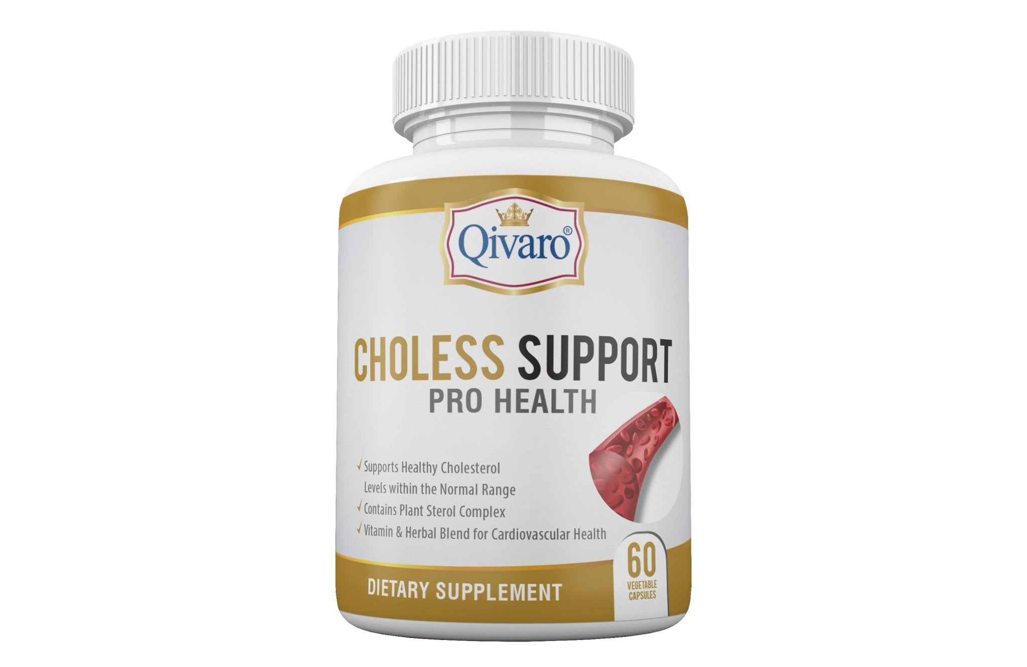 Choless Support Pro Health by Qivaro (60 veggie capsules) - Qivaro USA