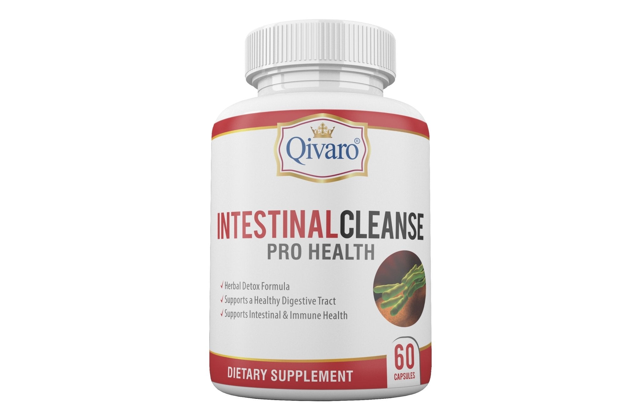 Intestinal Cleanse Pro Health By Qivaro (60 capsules) - Qivaro USA