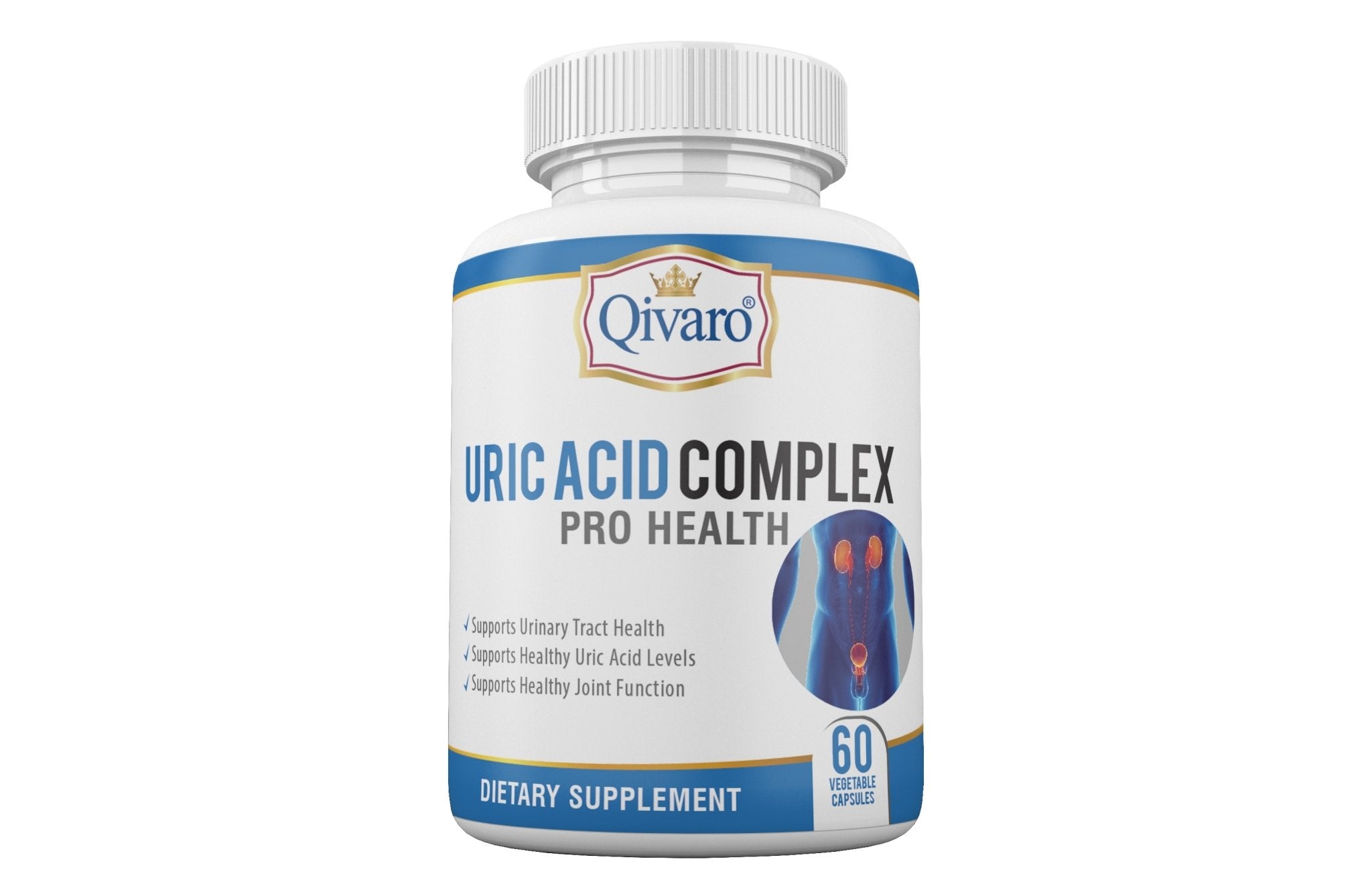 QIH17 URIC ACID COMPLEX PRO HEALTH By Qivaro -(60 veggie caps) - Qivaro USA