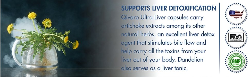 QIH26 - Ultra Liver Pro Health (60 veggie caps) - Qivaro USA
