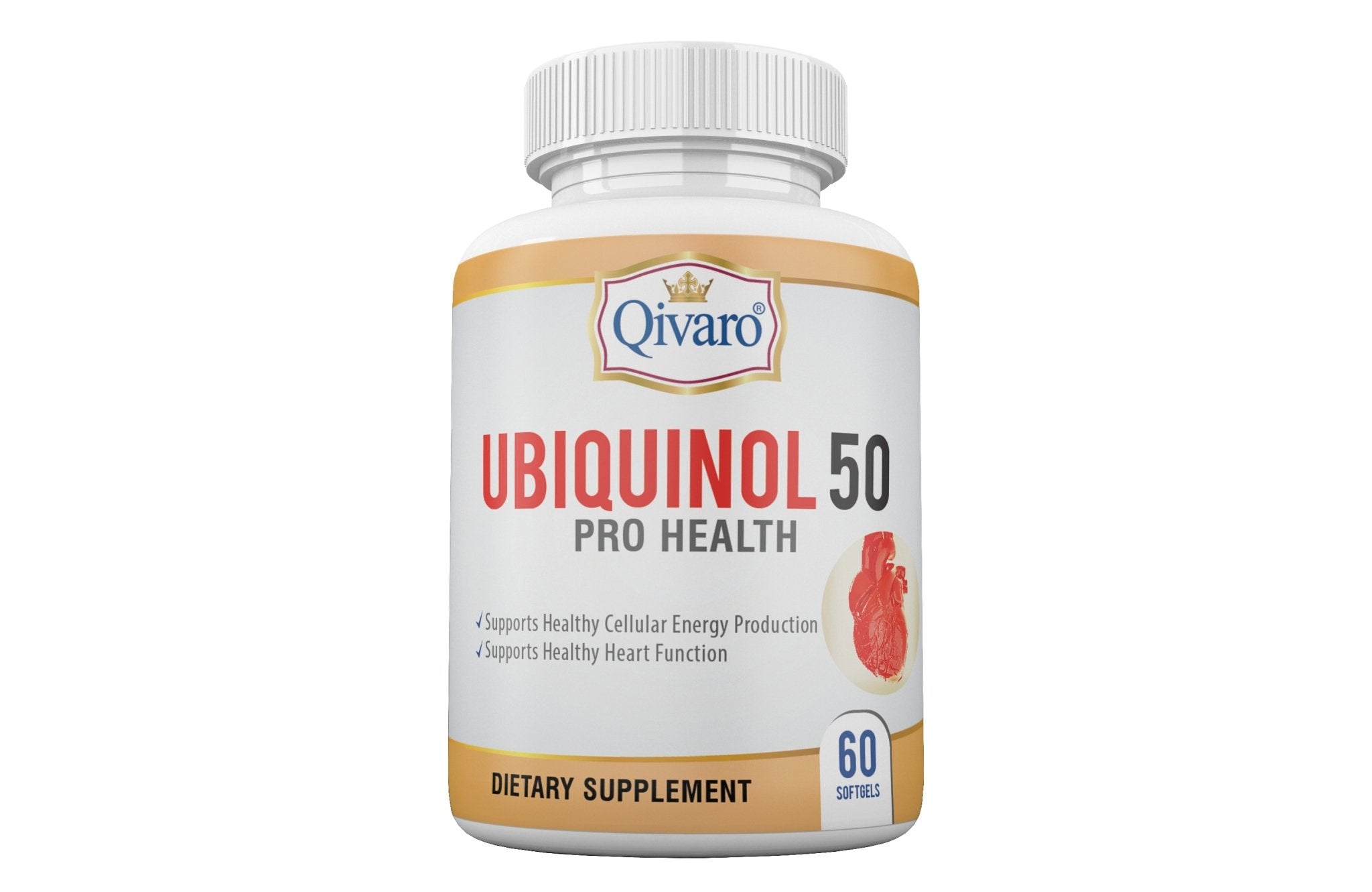 Ubiquinol 50 Pro Health 還原型COQ10 (60 softgels) - Qivaro USA